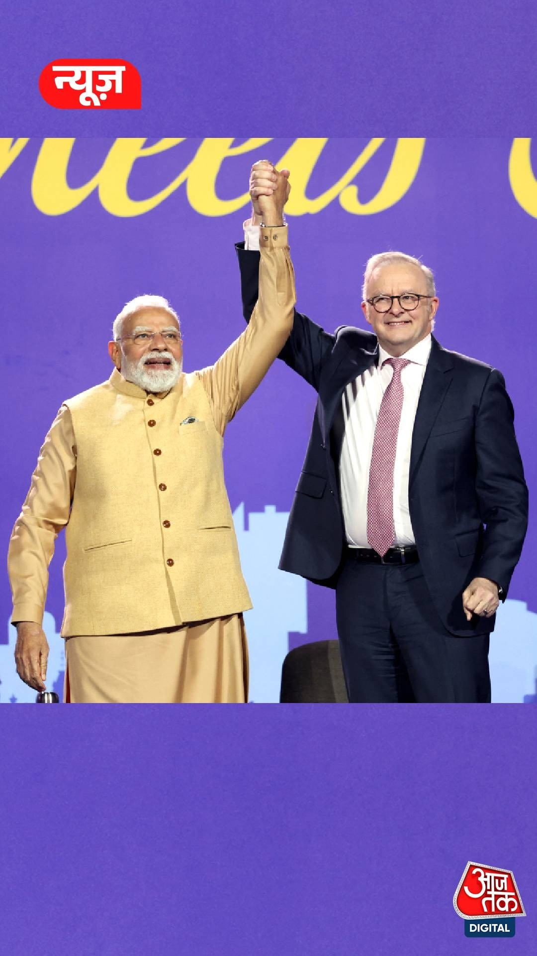 PM Modi and Australian PM Anthony Albanese