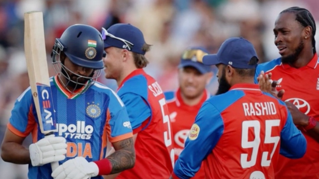 England Beat India 