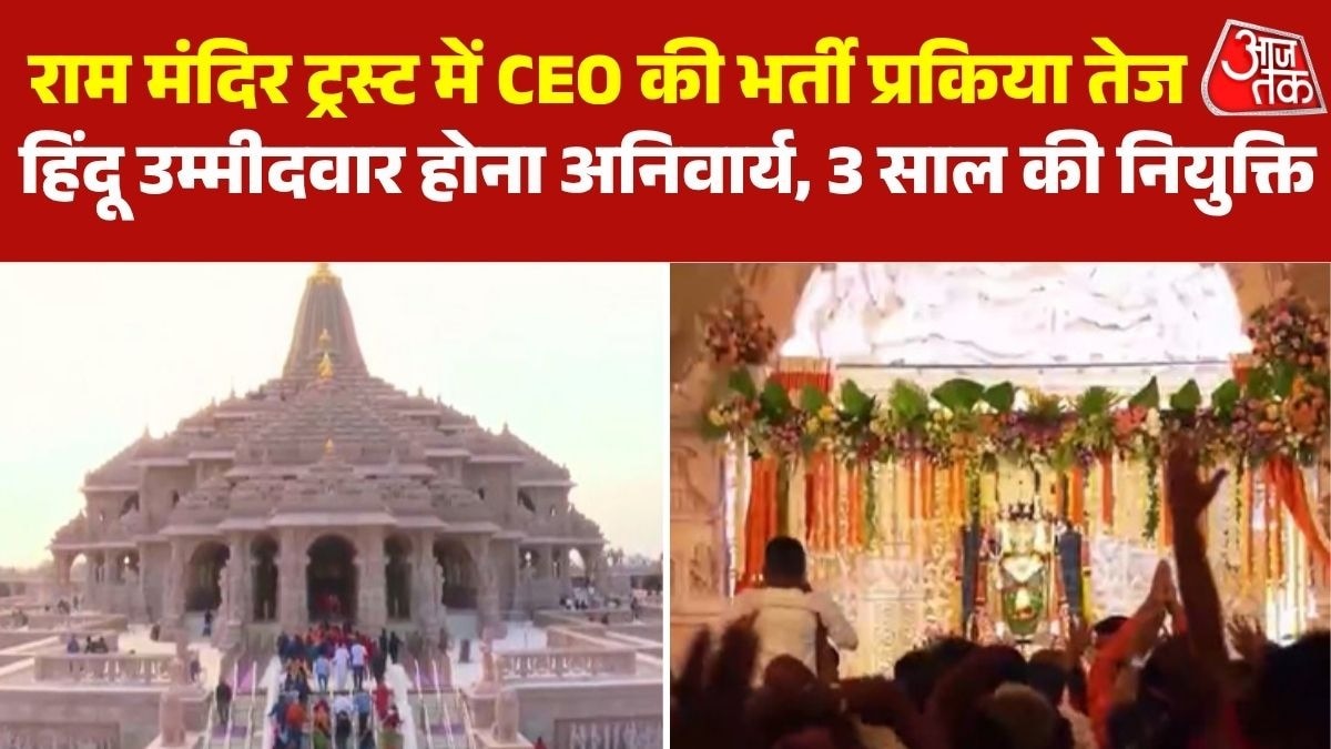Ram Mandir CEO Recruitment