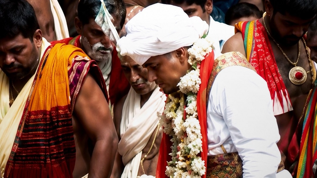 Gajapati Maharaj Dibyasingha Deba IV King of Puri, Jagannath Rath Yatra 