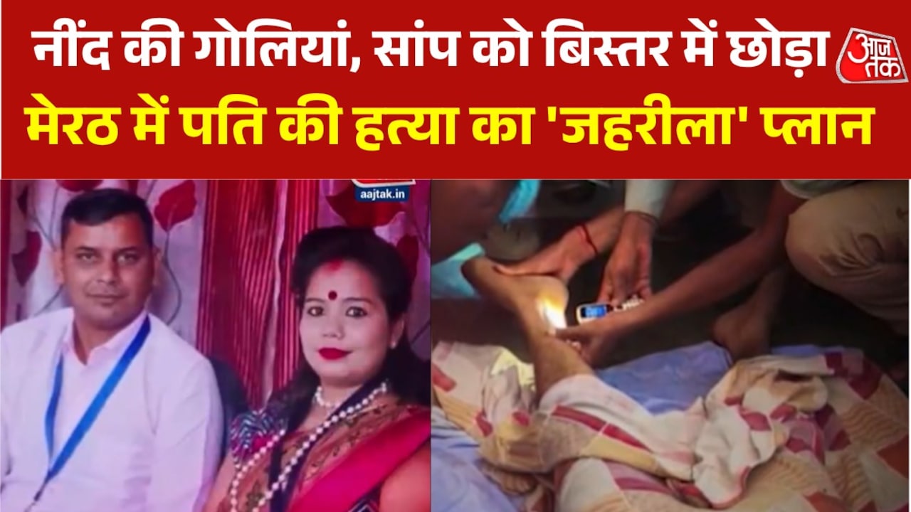 पति का सांप से डसवाकर कत्ल, देखें पत्नी की प्रेमी संग मिलकर खौफनाक साजिश