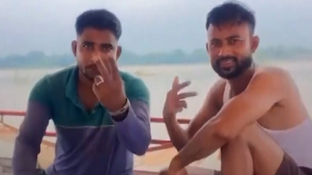 ayodhya saryu river boat beer mutton party