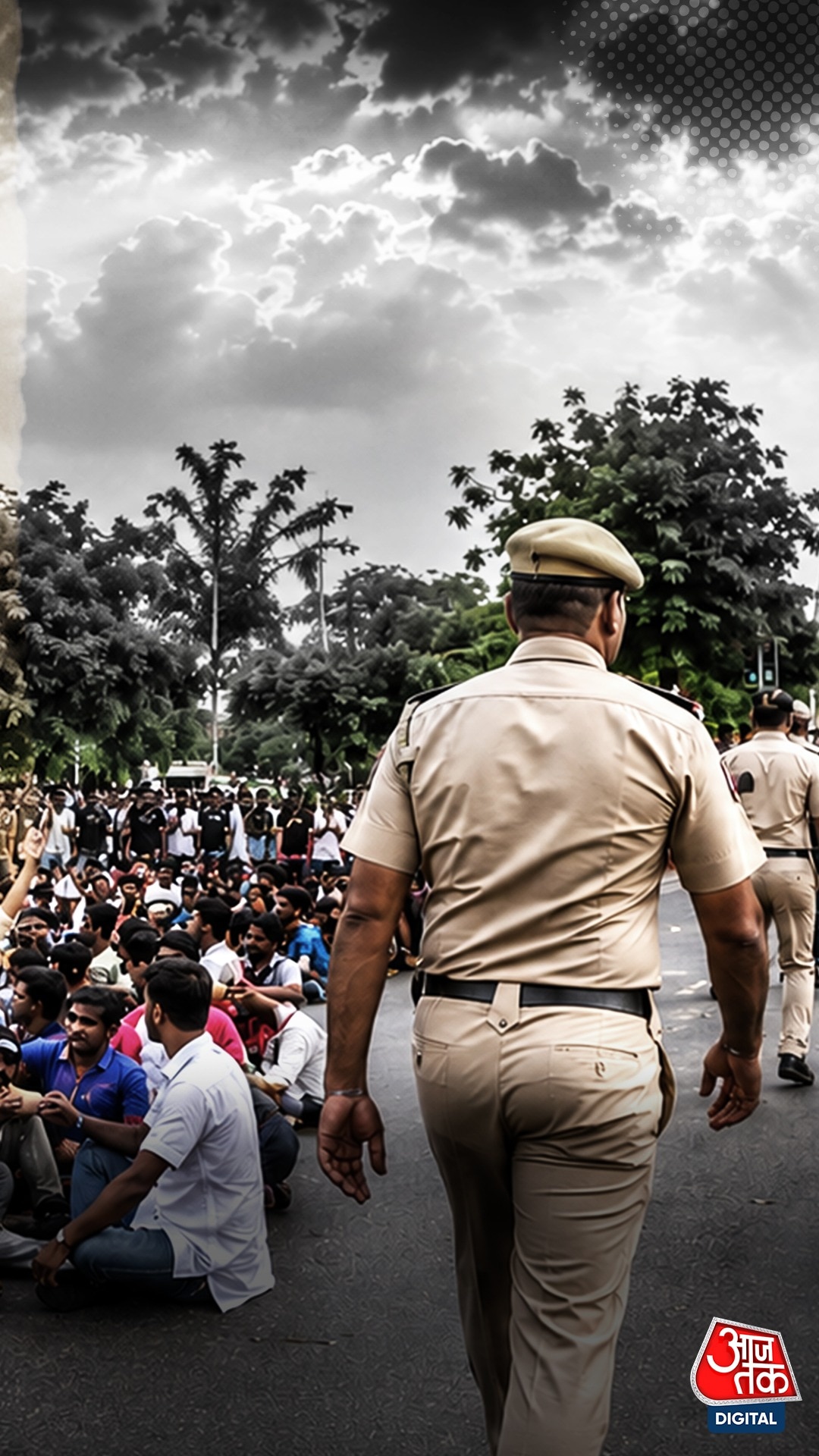 Student Protest से एक एक कर कैसे हटा दी गई दिल्ली पुलिस और सुरक्षा बल