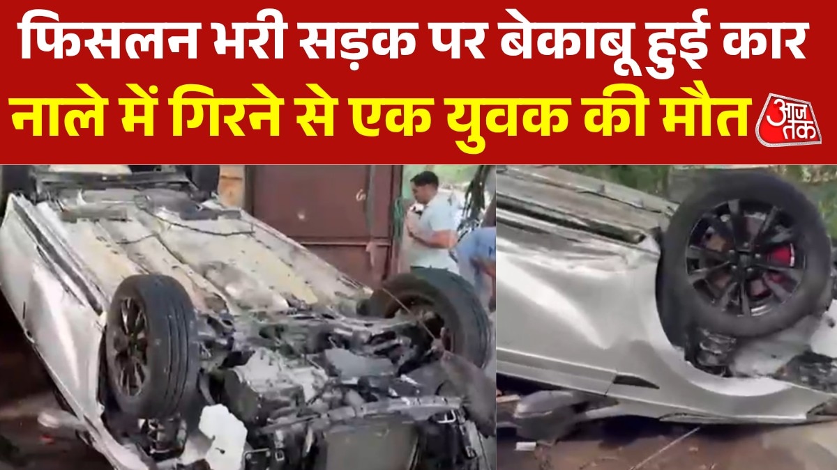 Delhi car accident in vasant kunj one man dead