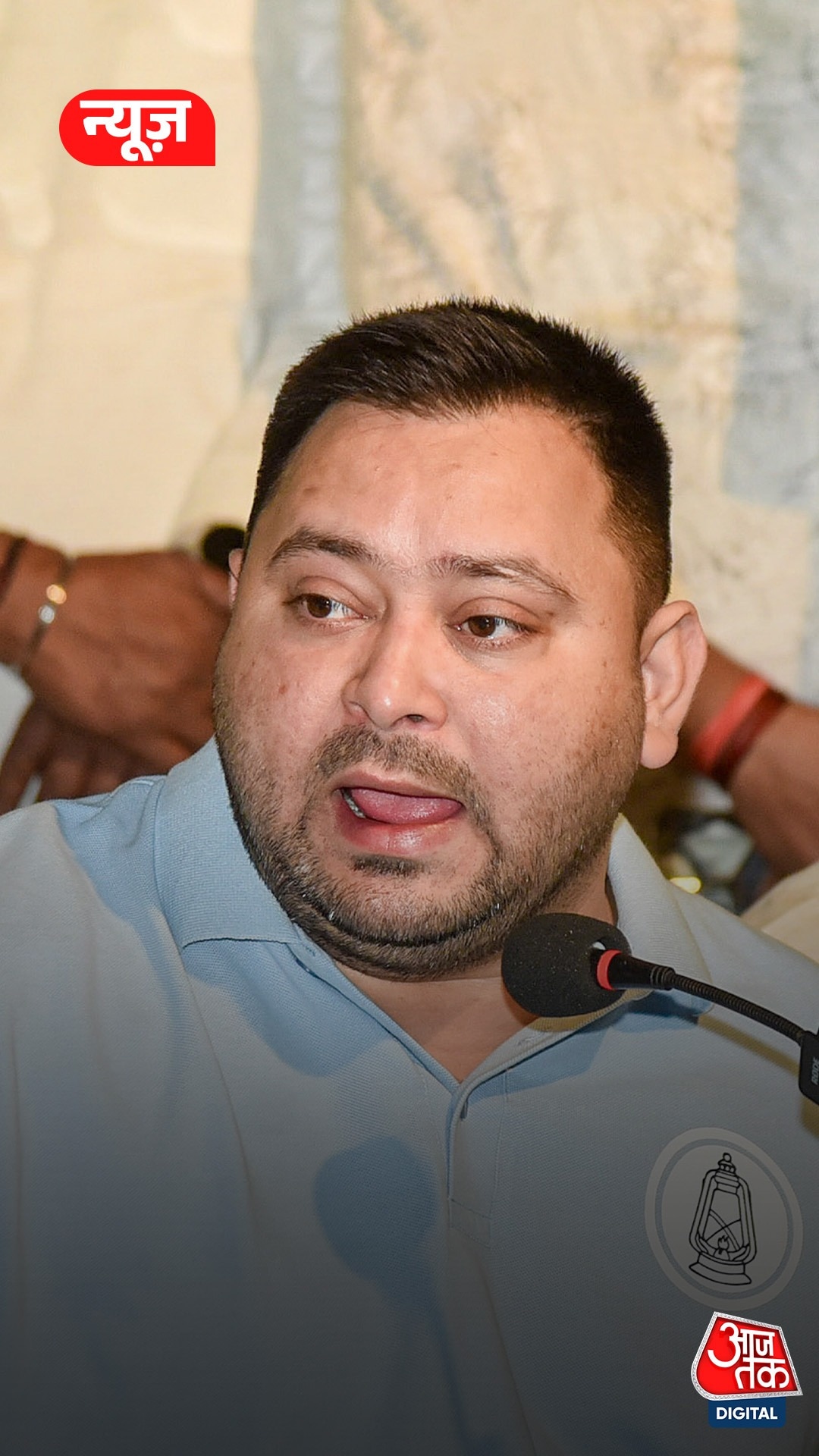 tejashwi yadav warns