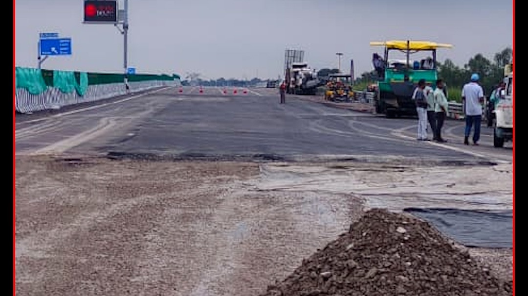 lucknow kanpur expressway repair