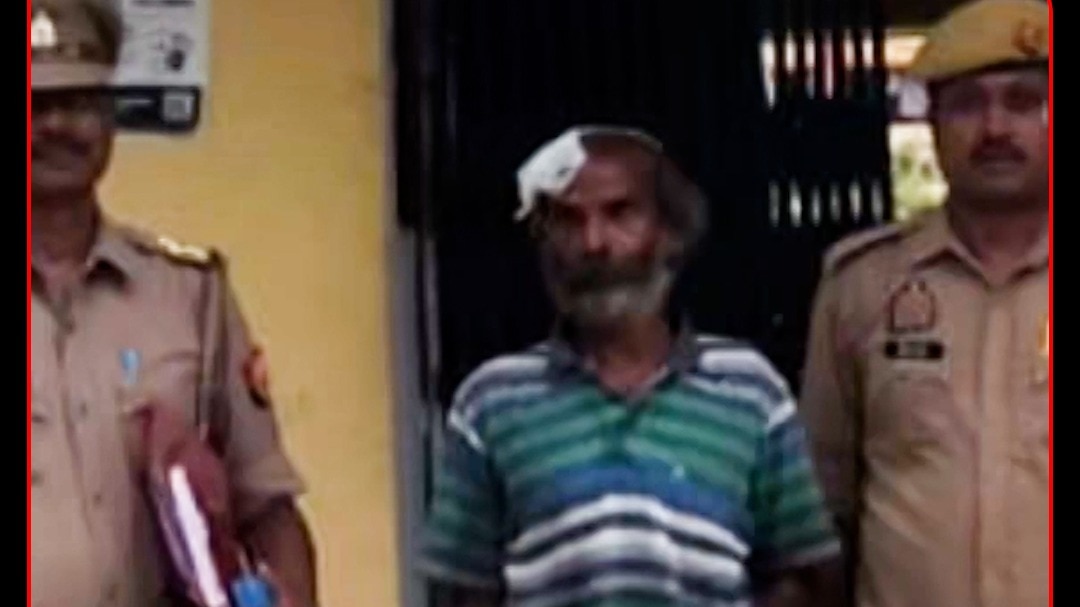 bhadohi father arrested 