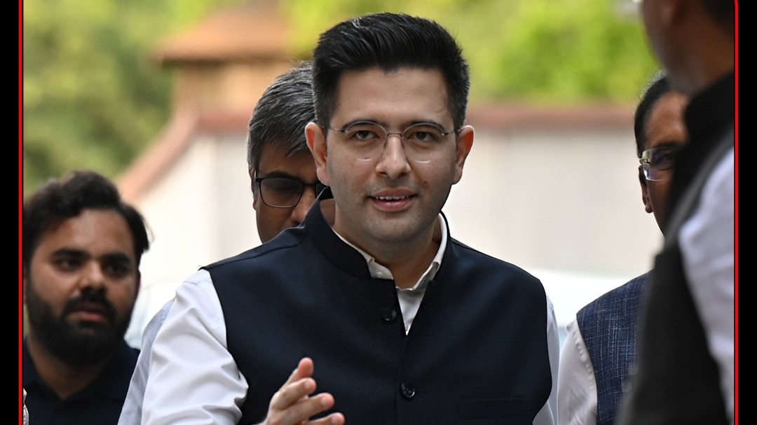 raghav chadha meets pm narendra modi