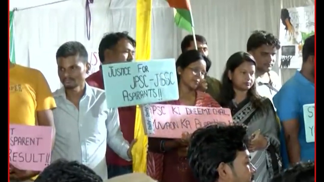 jharkhand student protest