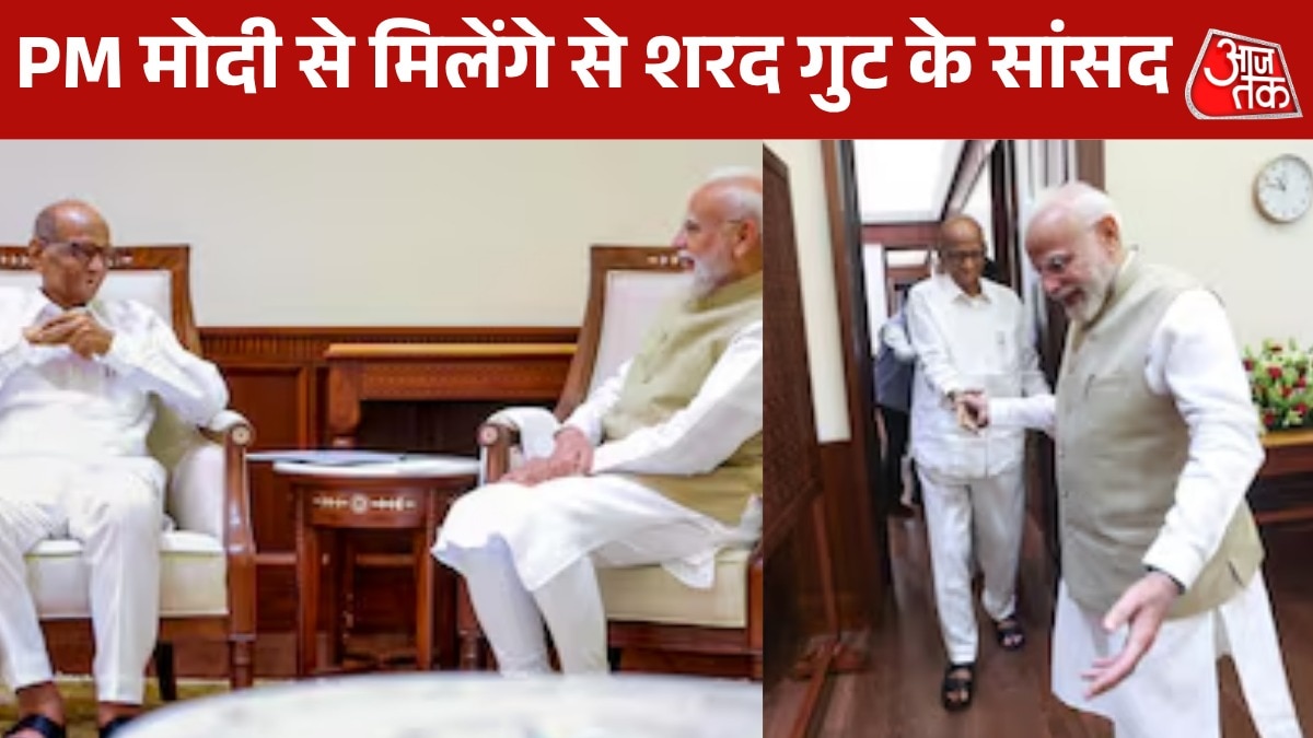 Sharad pawar clan eight MLAs to meet PM Modi
