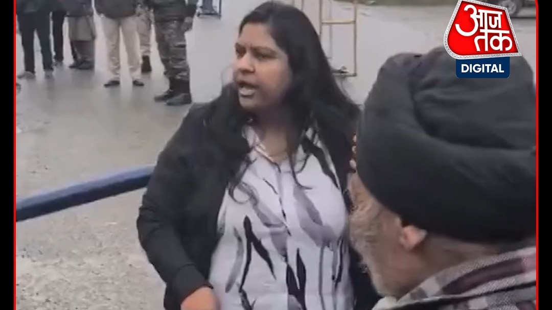 ladakh tourist argues with army