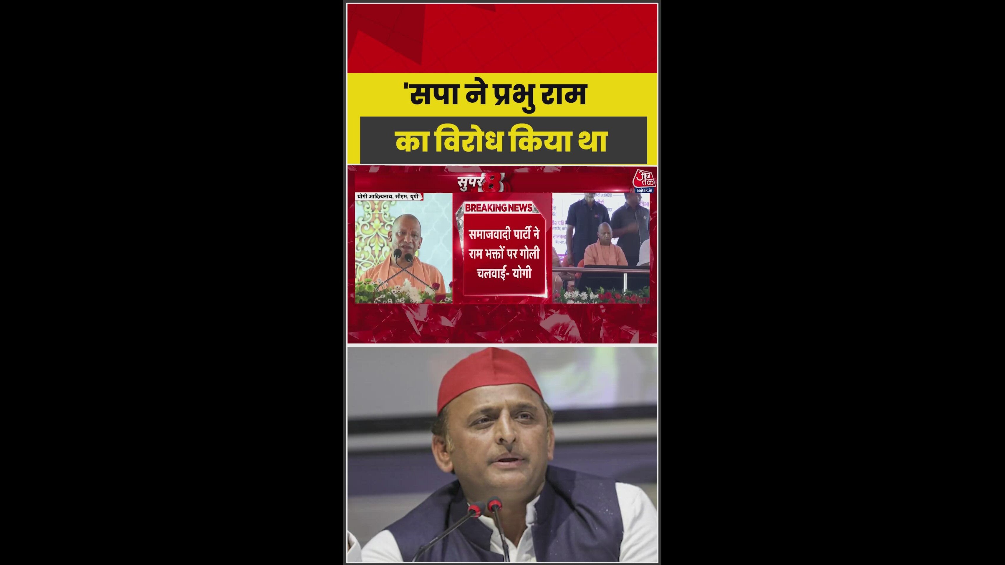Samajwadi Party and Congress opposed Ram Mandir construction.