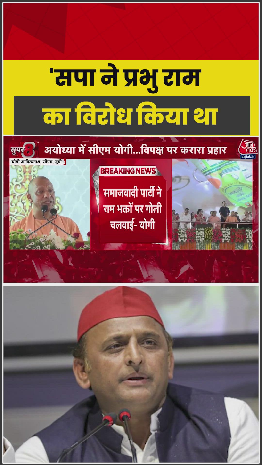 Samajwadi Party and Congress opposed Ram Mandir construction.