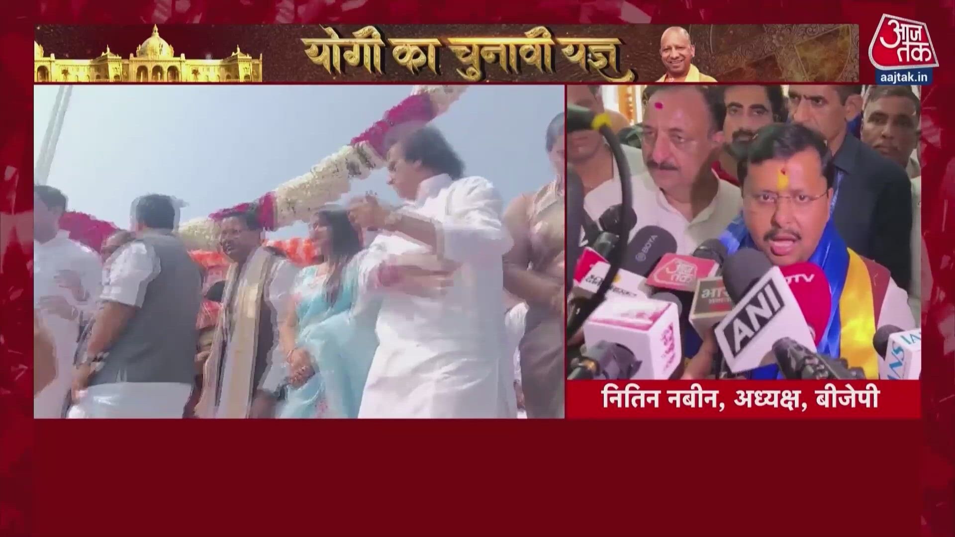 BJP leader Nitin Naveen's Western UP tour focuses on Dalit outreach and addressing workers' grievances ahead of 2027 elections.