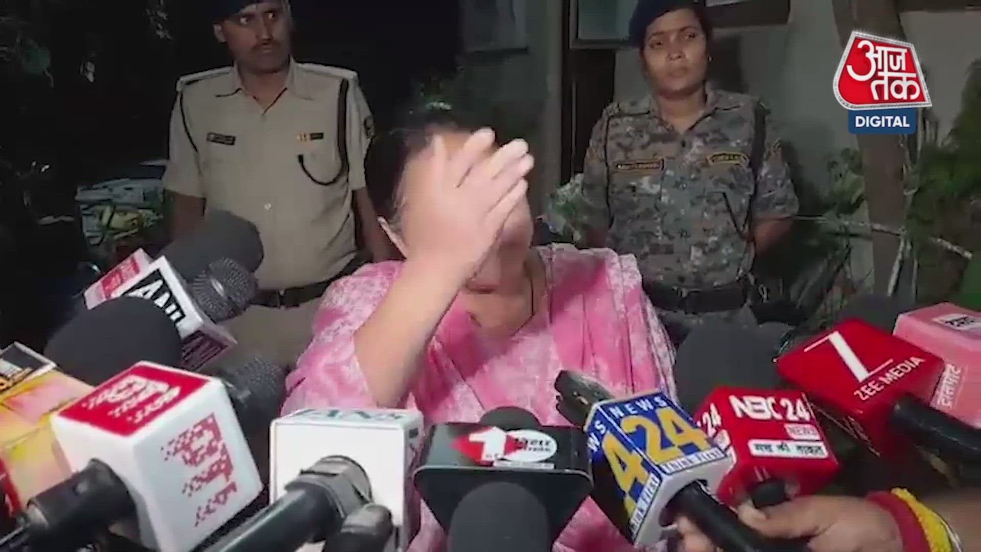 Misa Bharti protests at Secretariat police station, demands FIR against Bihar CM over POCSO Act violation.