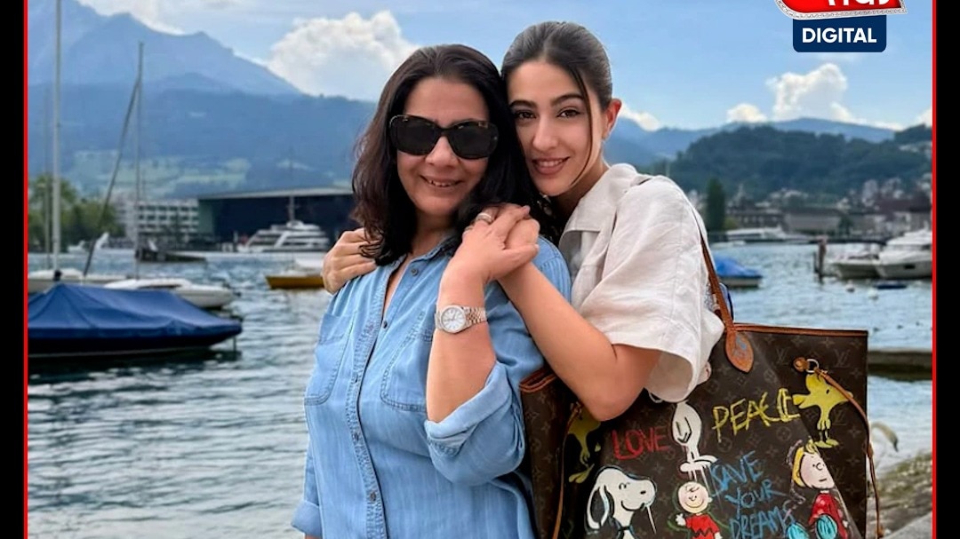 Sara and Amrita Singh 
