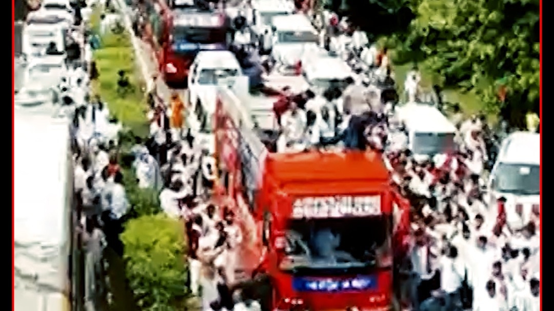 Akhilesh Yadav PDA Rath Yatra 
