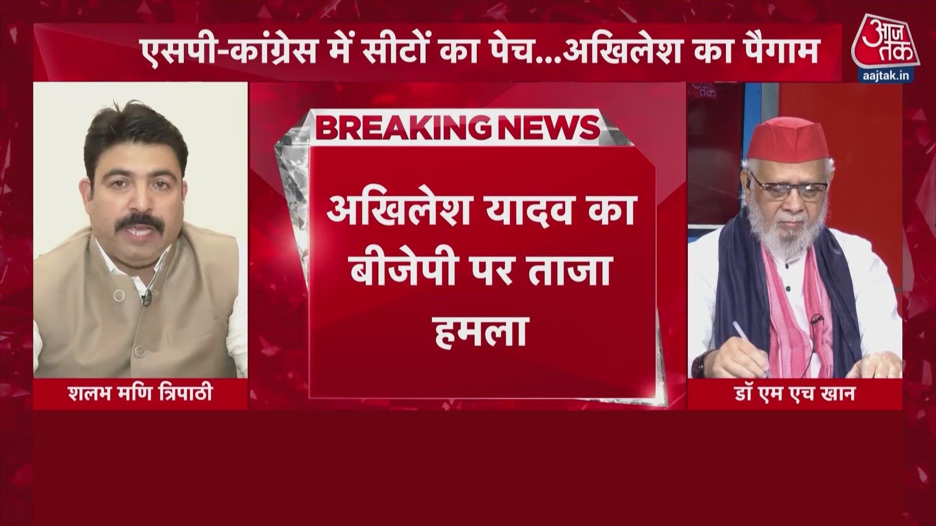 Samajwadi Party and Congress seat sharing dispute triggers political debate in Uttar Pradesh.