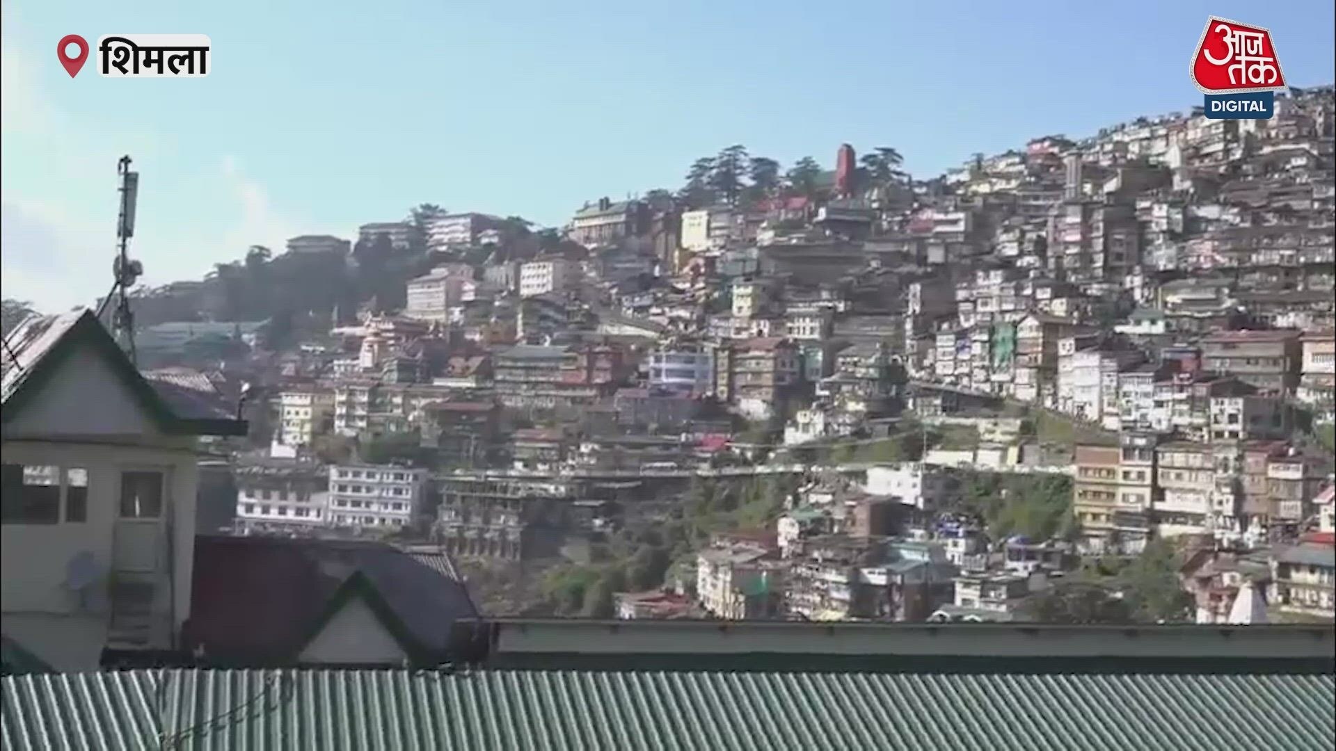 Heavy tourist influx causes massive traffic jams in Shimla over the long weekend.