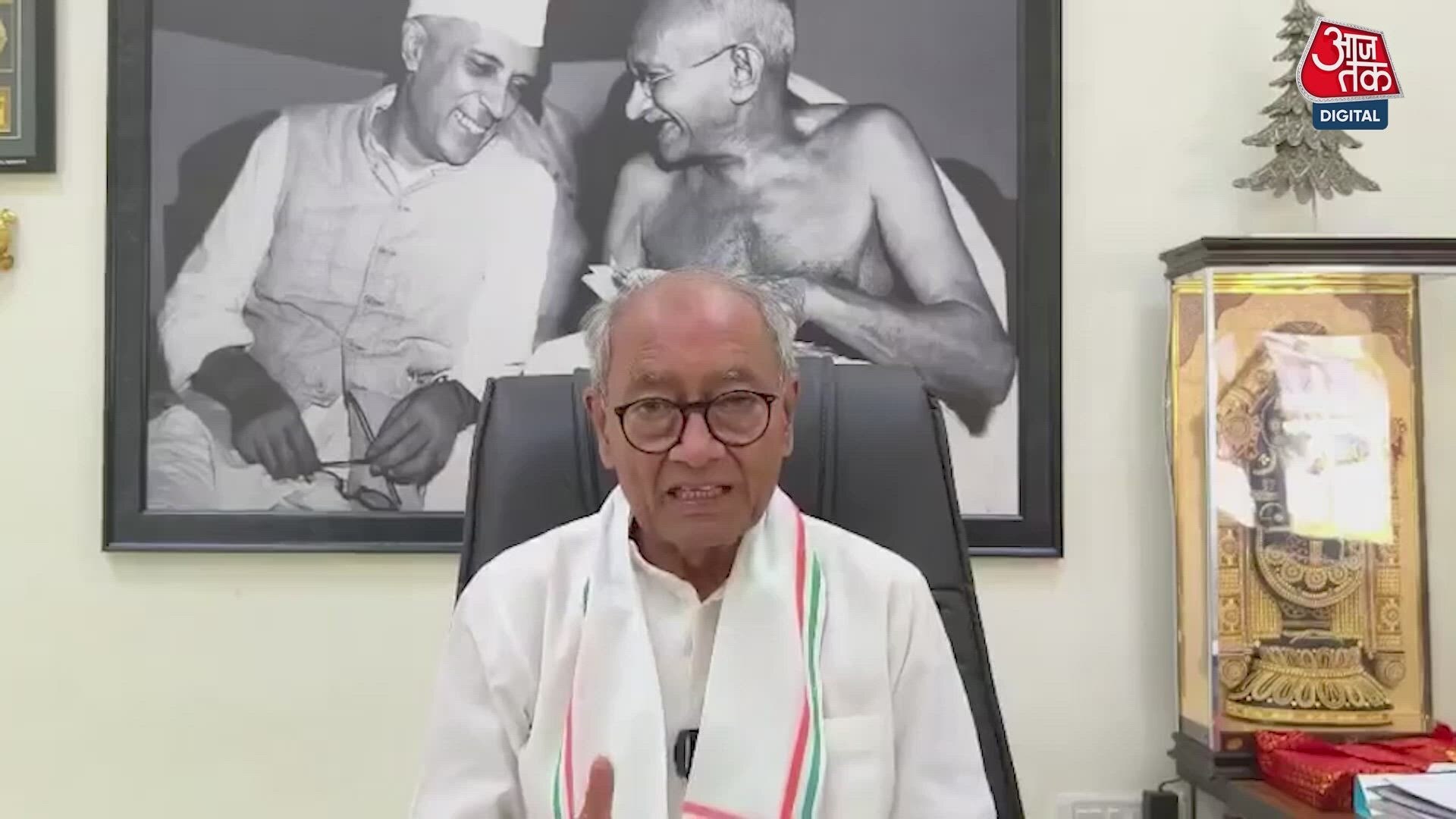 Digvijaya Singh explains the reason behind his Sanatan Swabhimaan Yatra from Ujjain to Ayodhya.
