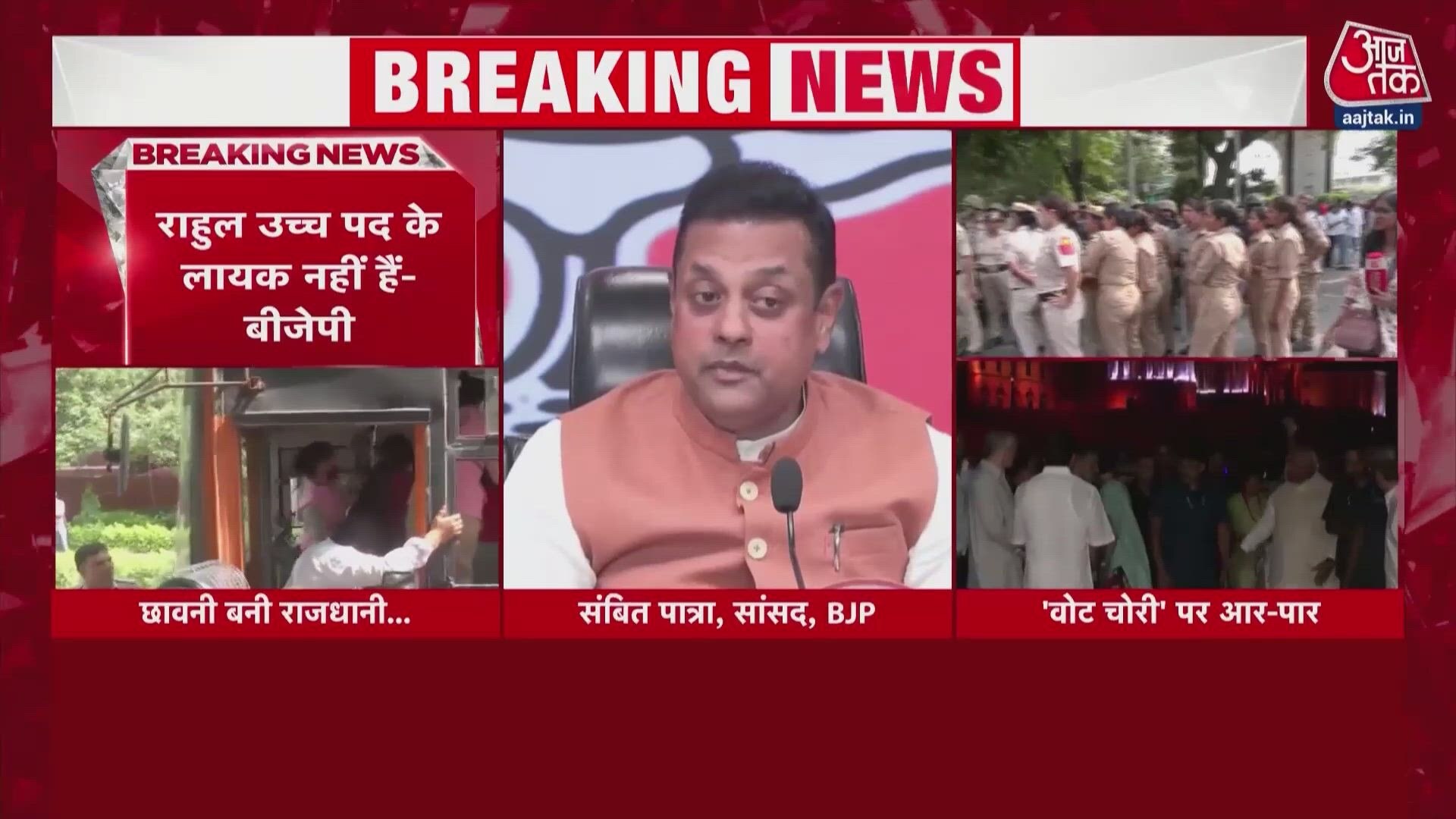 Anarchists have failed and democracy won in India, says BJP leader.