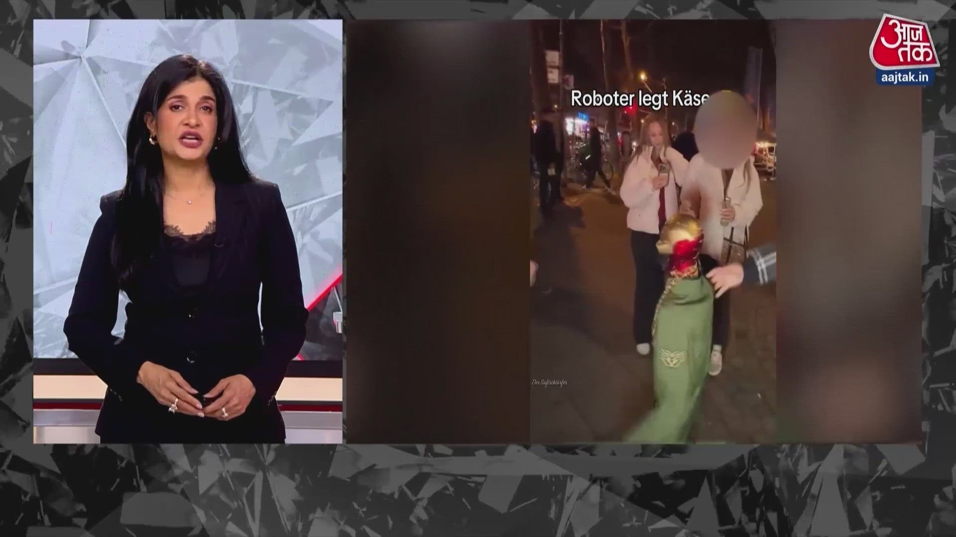 Robot accused of molesting 16-year-old girl in Germany.
