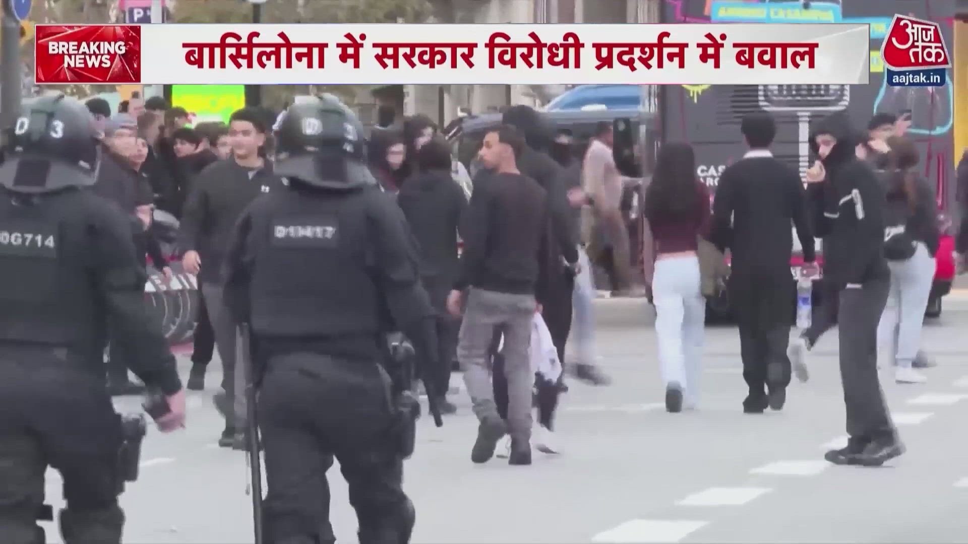 Massive protests erupt across Europe over rising inflation and government policies.