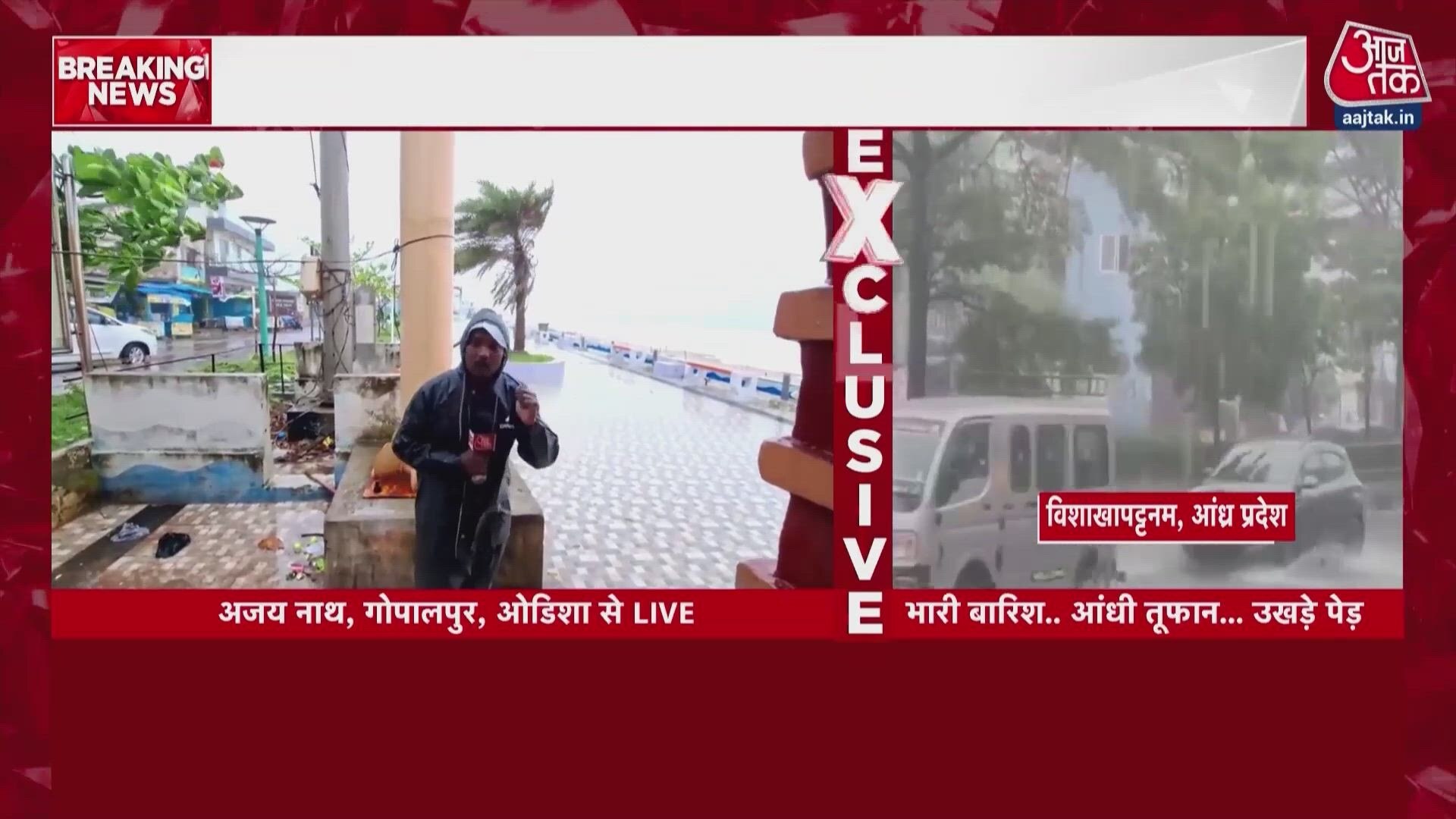 Cyclone Arnab causes severe damage across Andhra Pradesh, Odisha and Puducherry.