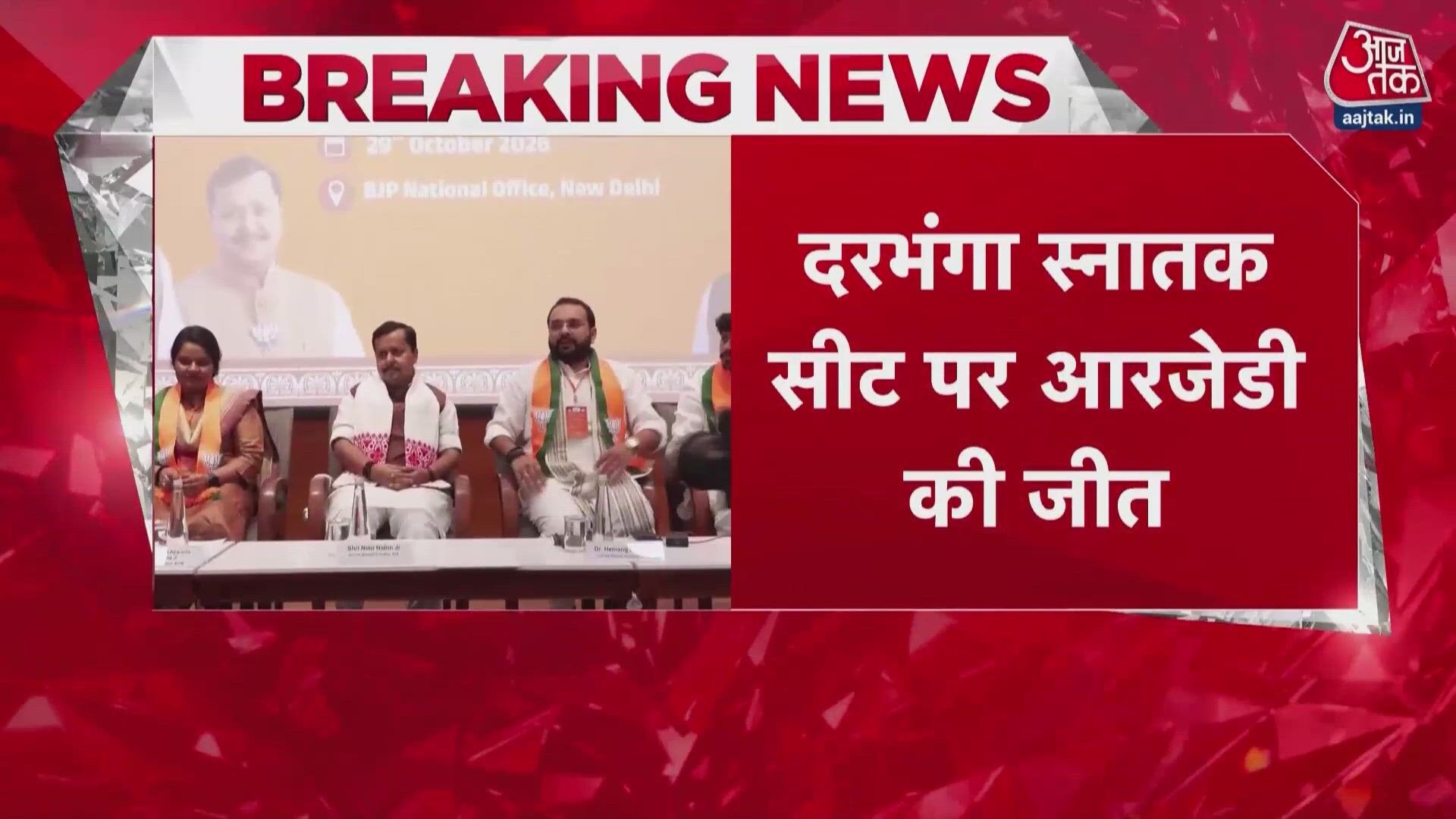 Debate over election results and opposition targets BJP on unfulfilled promises.