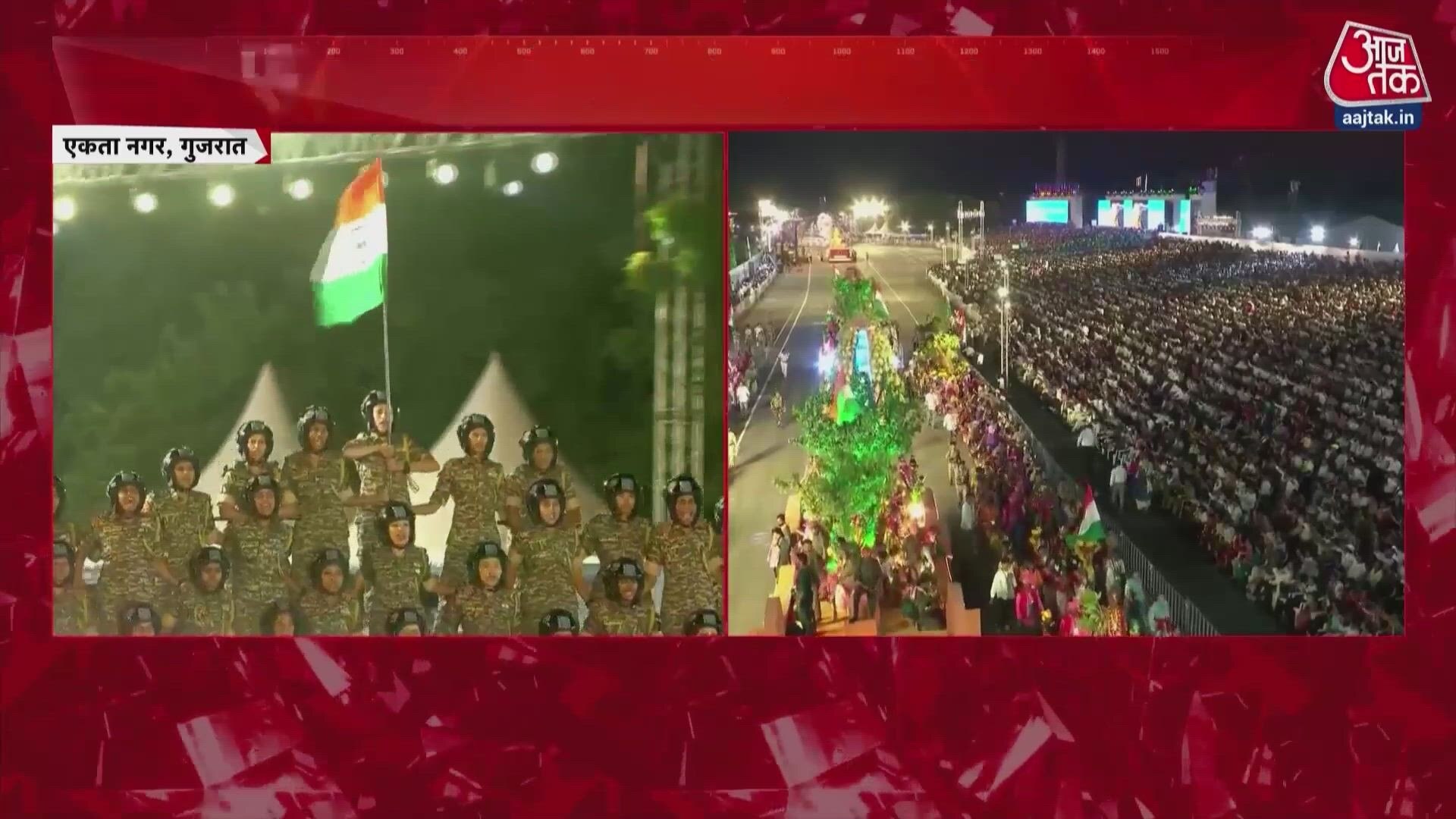 Women CRPF riders display bravery at Unity Day parade.