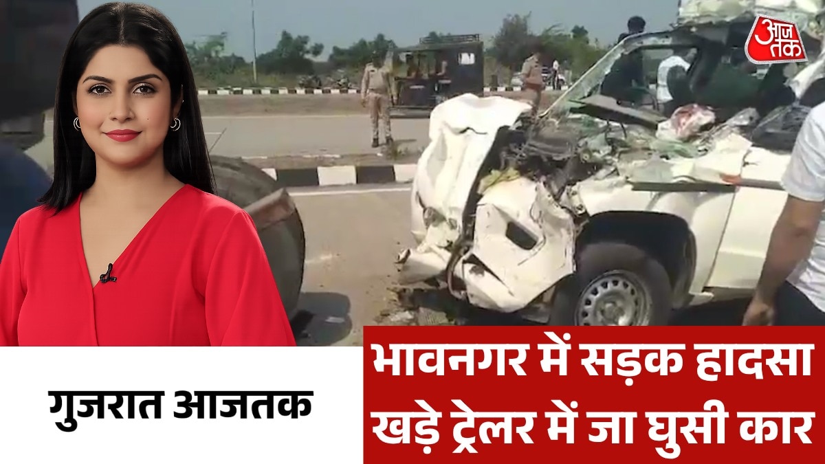 Bhavnagar road Accident 