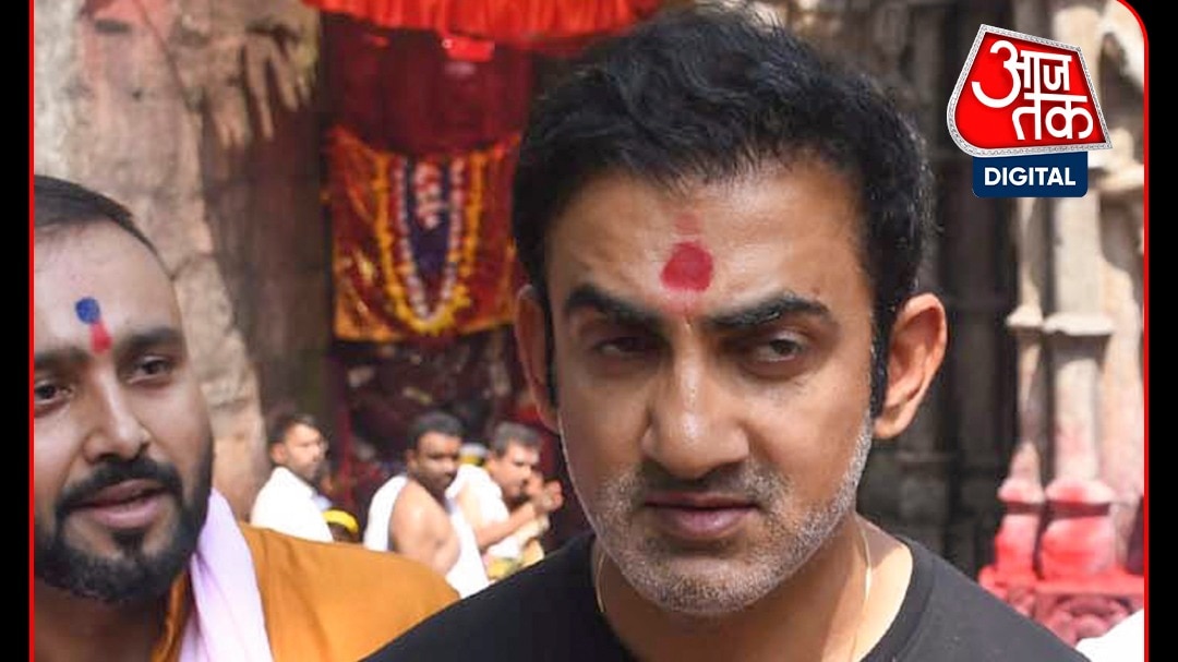 gautam gambhir visits mahakaleshwar temple