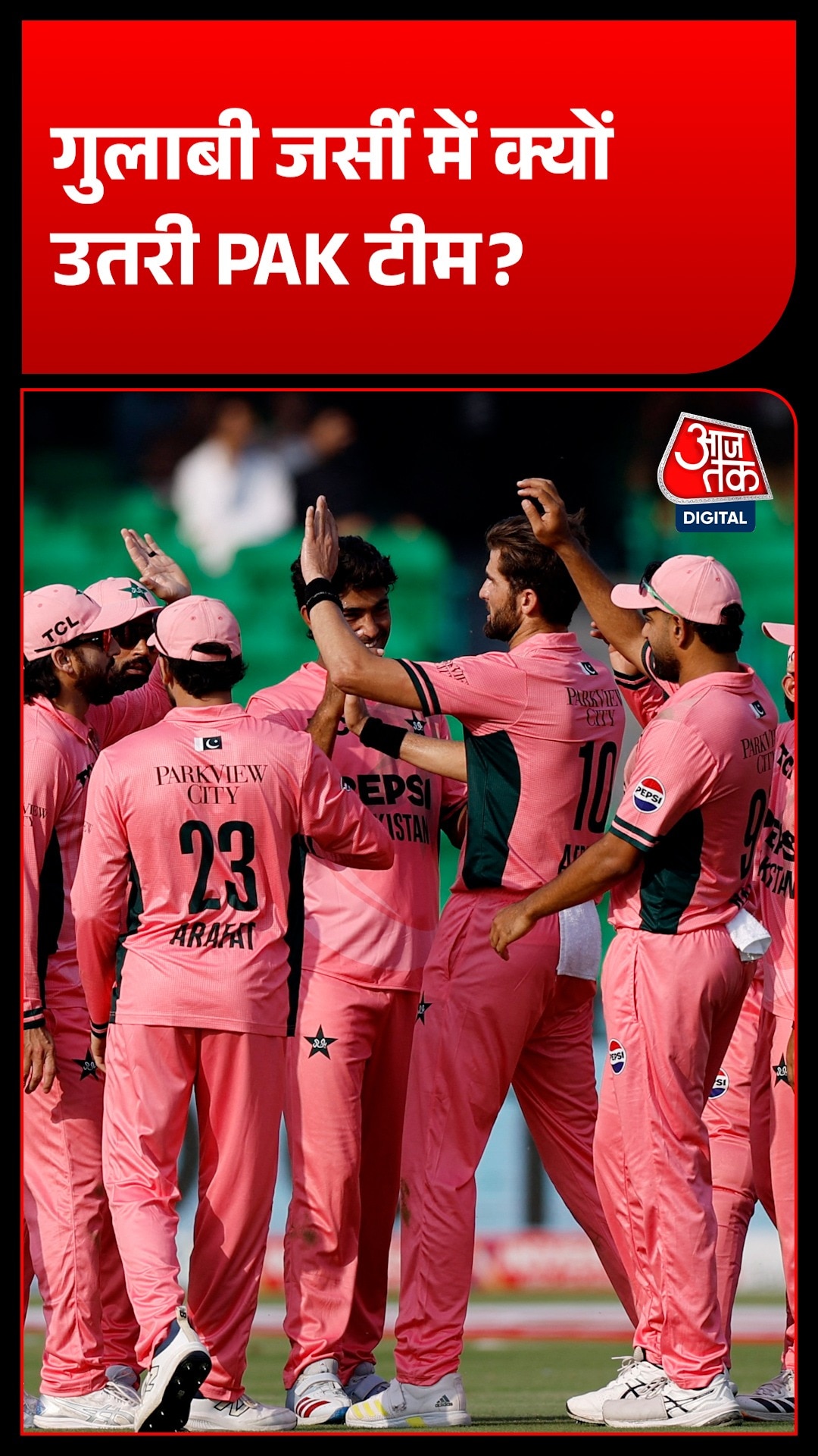 Pakistan Pink Jersey