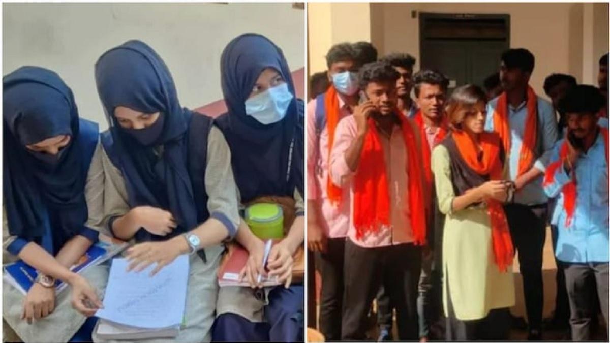 Hijab Saffron Shawl Row: