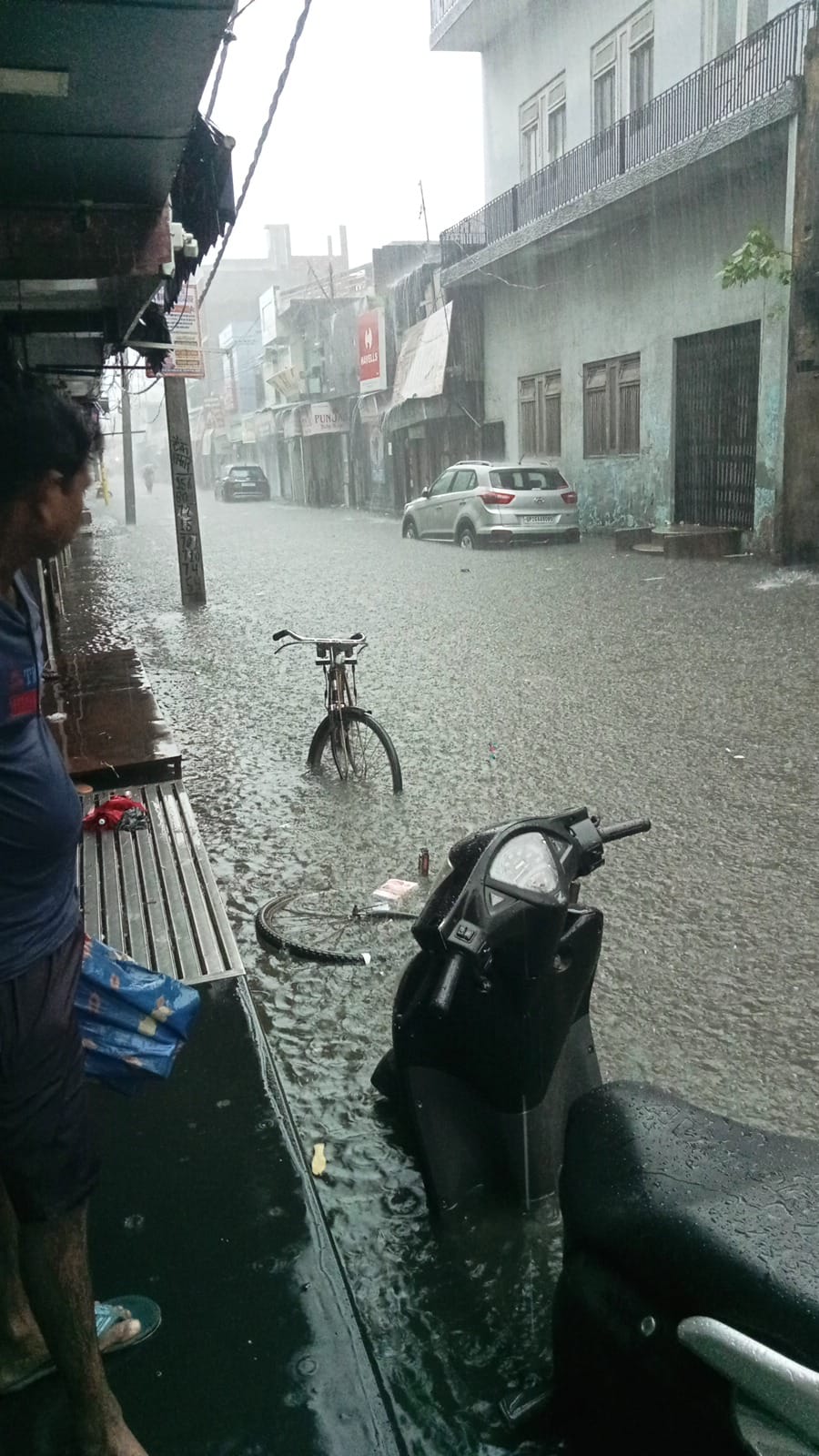 Pilibhit heavy rain