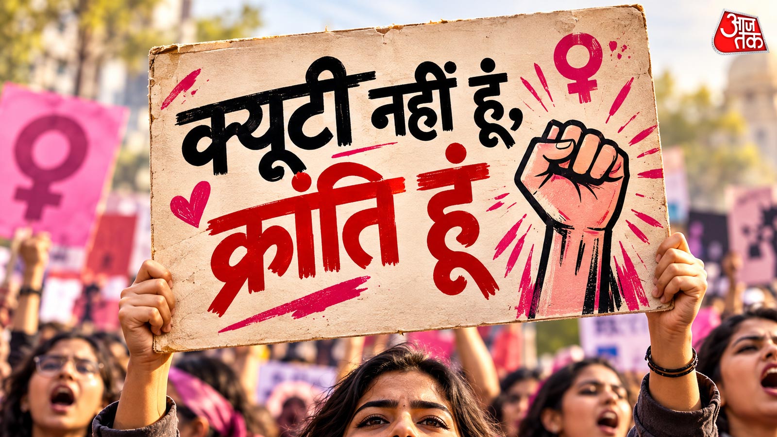 Woman Slogan