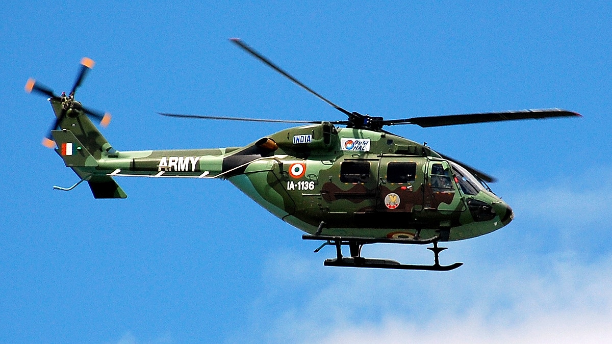 ALH Dhruv Helicopters cleared for flying