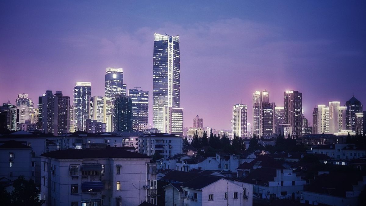 Shanghai modern city travel