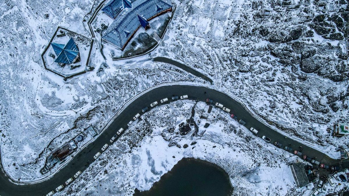 Picturesque mountain passes in Northeast India