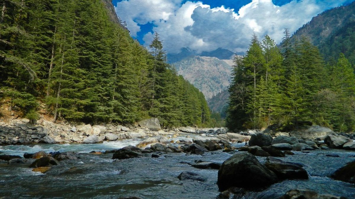 A small village located in the Parvati Valley 