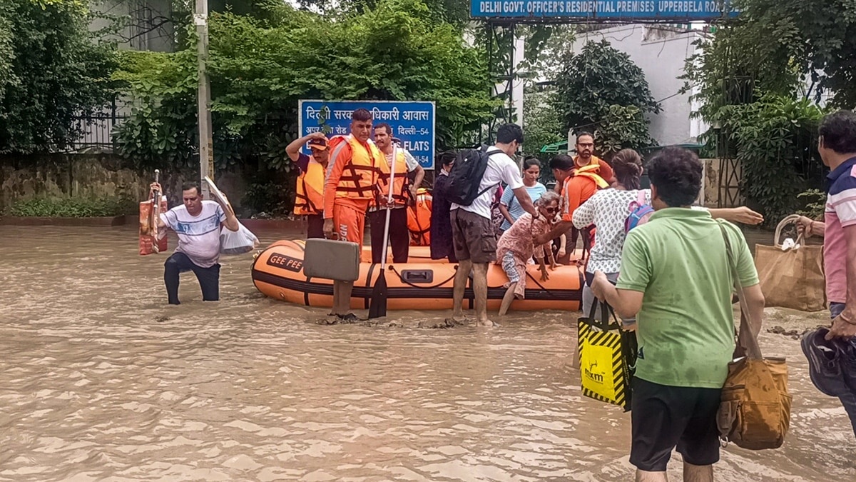 delhi flood News