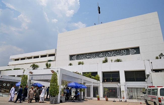pakistan parliament photo AFP 