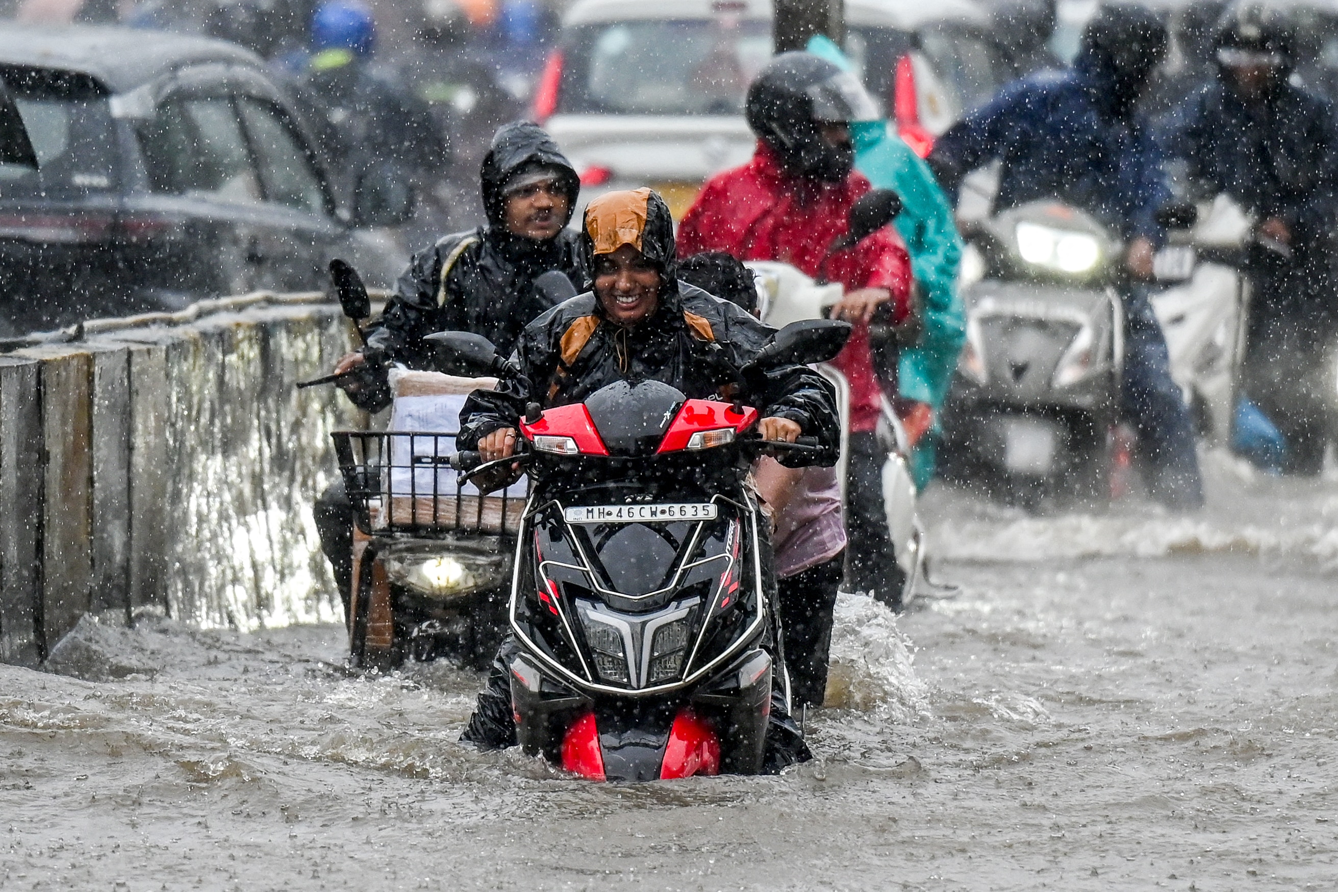 AFP Mumbai Rains