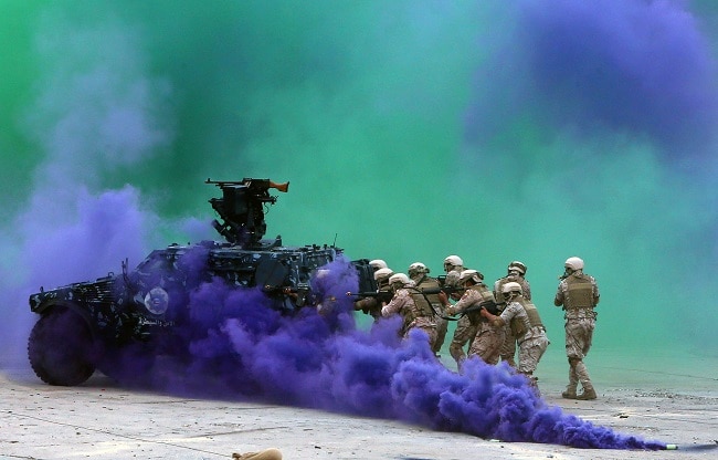 american weapons in taliban afghanistan allegedly being supplied to al qaeda and other terrorist organization photo AFP