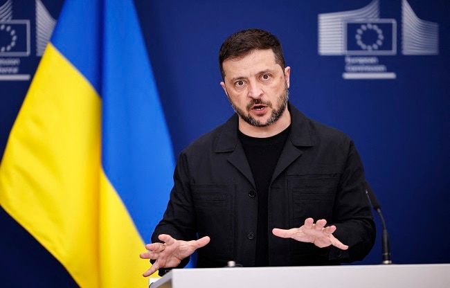 ukraine leader zelensky (Photo- AFP)