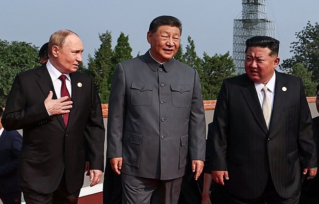 xi jinping kim jong un and vladimir putin (Photo- AFP)