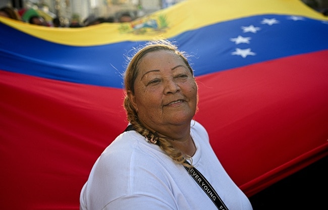 Venezuela Nicolas maduro  supporter (Photo- AFP)