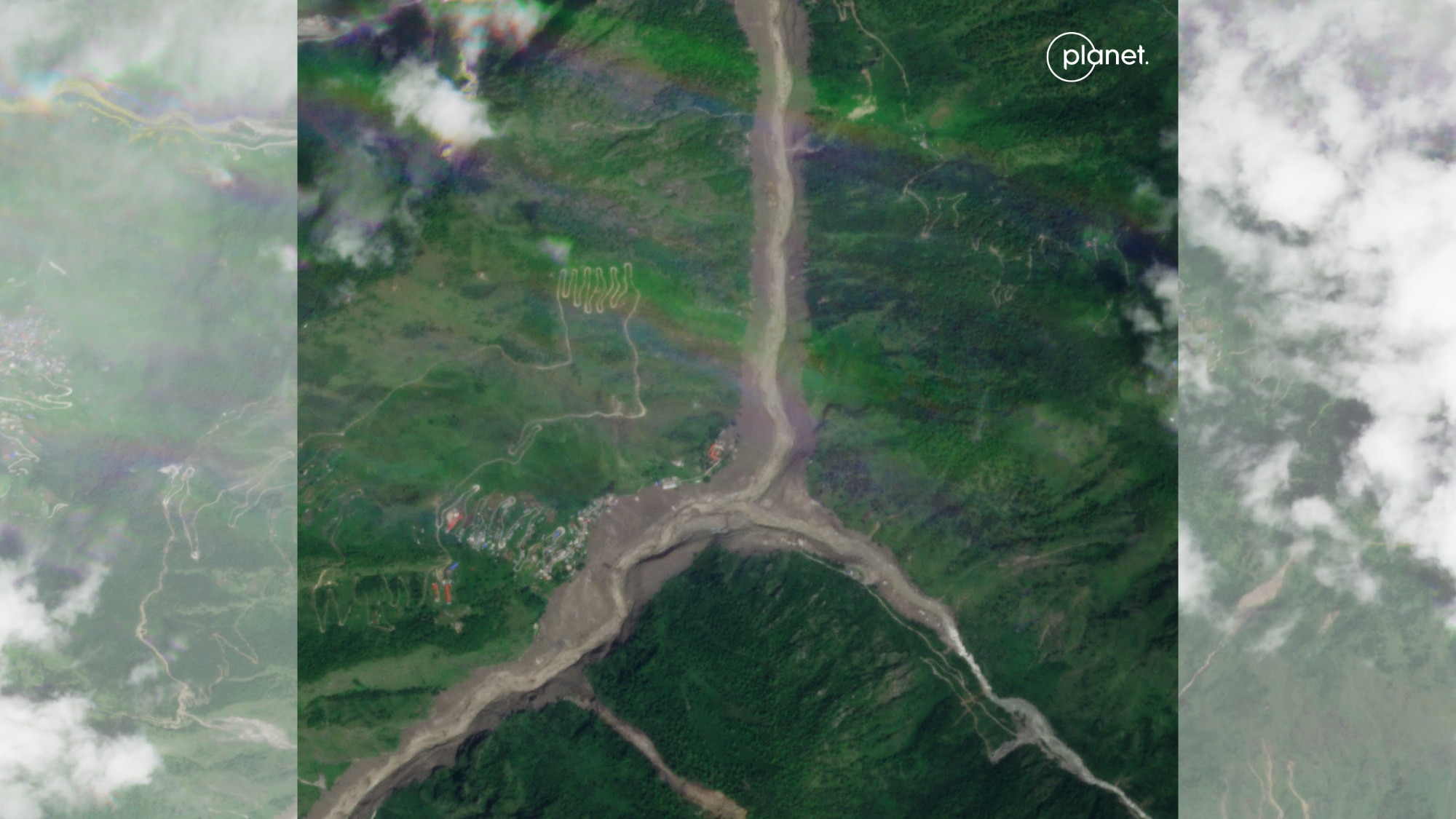 Glacier Collapse Triggers Floods in Nepal