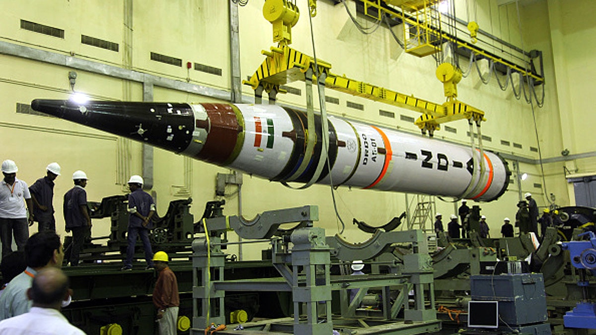  Agni-4 ballistic missile