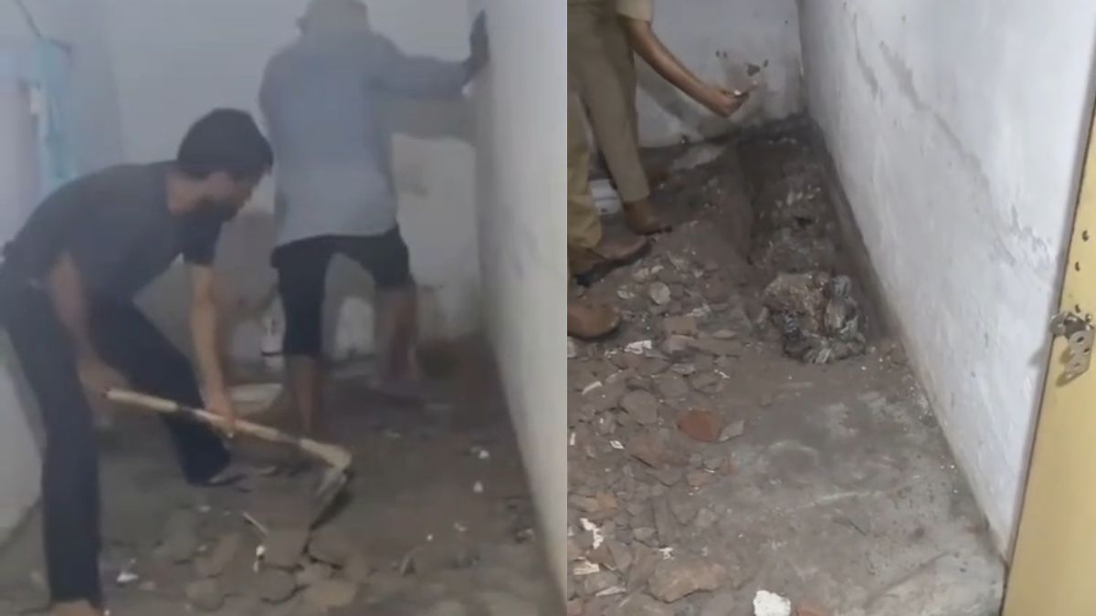 Agra Bathroom Murder Case Ruby Call Timeline Husband Body Found Under Floor